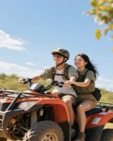 ATV with Free Zipline